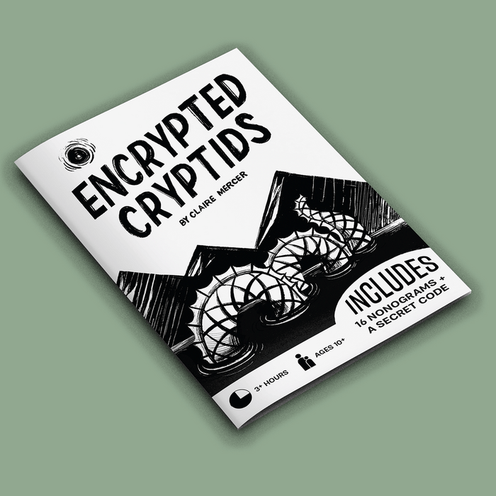Encrypted Cryptids Puzzle Book