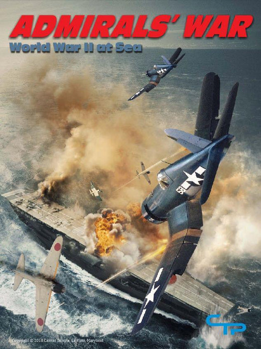 Admirals' War: World War II at Sea + Expansion USED