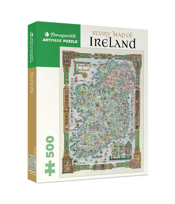 Story Map of Ireland (Pomegranate 500pc)