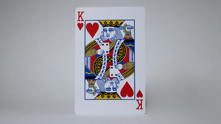 Bicycle Jumbo King of Hearts (Blue Back)