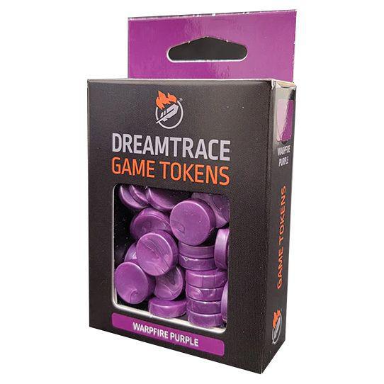 DreamTrace Gaming Tokens: Warpfire Purple