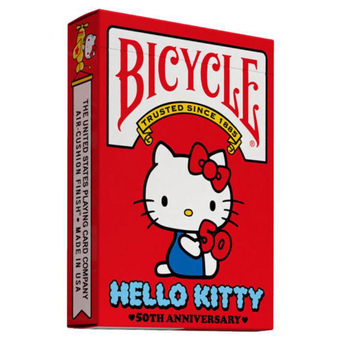 Hello Kitty 50th Anniversary Bicycle Playing Cards