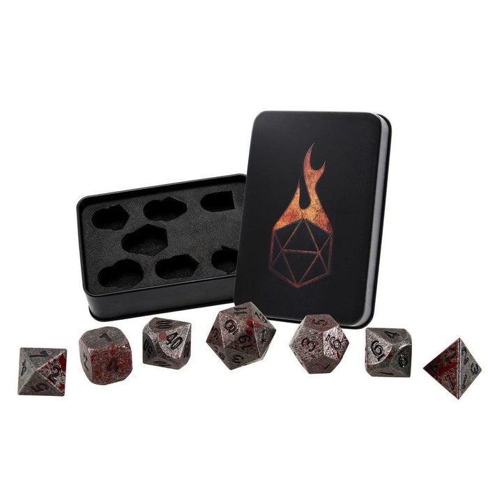 Iron Blood (Metal 7-Die RPG Set)