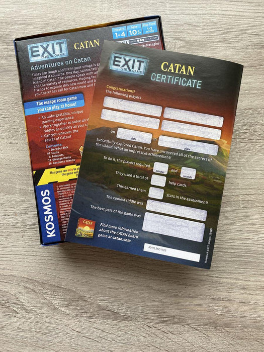 EXIT - Adventures on Catan