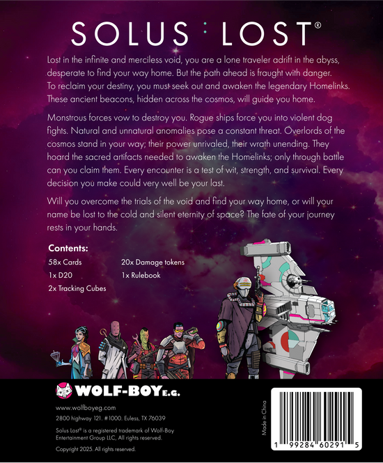Solus: Lost (Second Edition)