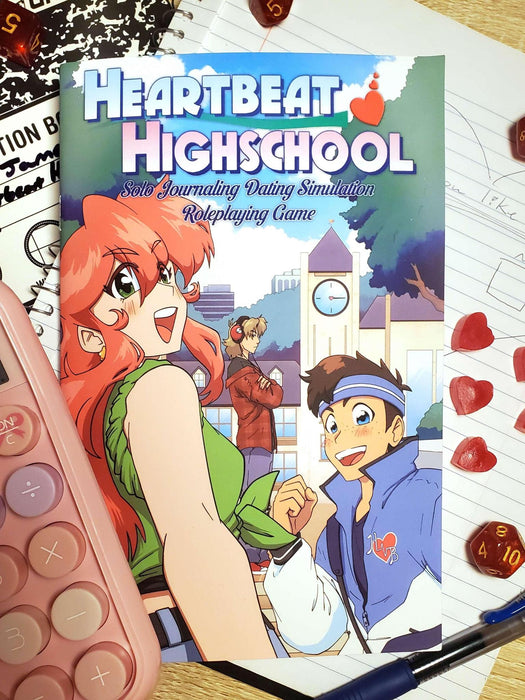 Heartbeat Highschool: Solo Journaling Dating Simulation Roleplaying Game