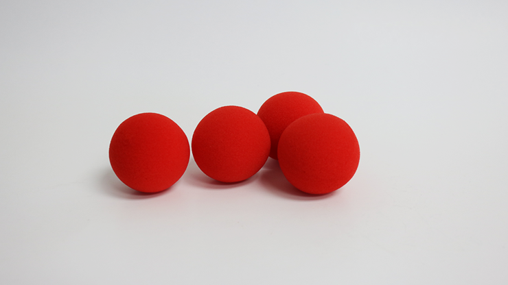 1.5 inch PRO Sponge Ball (Red) Bag of 4 (Magic Trick)