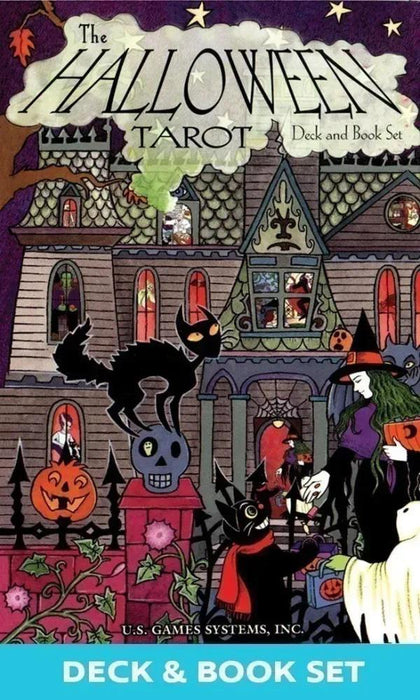 The Halloween Tarot Deck and Book Set