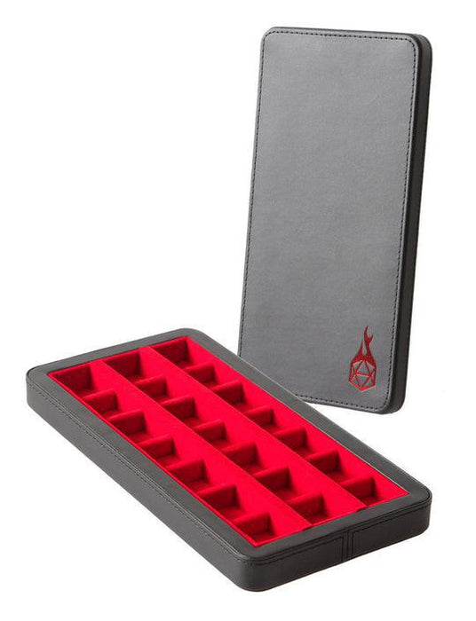Reliquary 3-Row Large Premium Dice Case (Red)