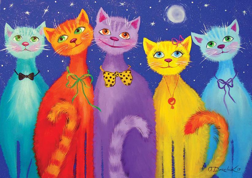 Smiling Cats (Enjoy 1000pc)