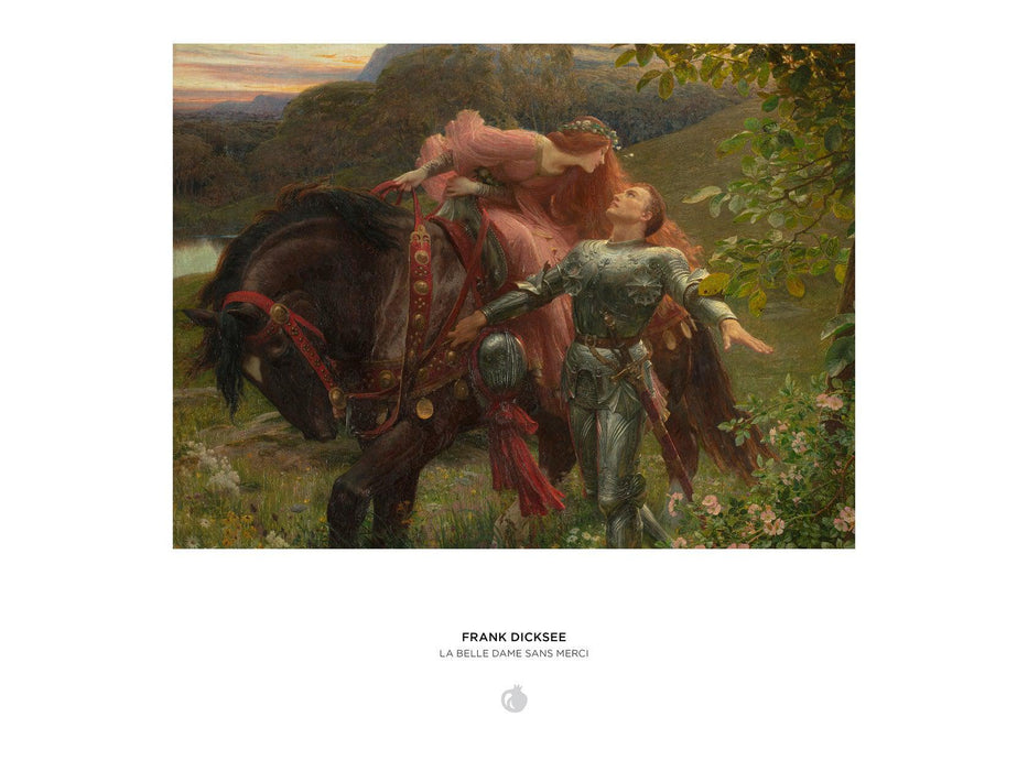 Frank Dicksee: La Belle Dame sans Merci (Pomegranate 1000pc)