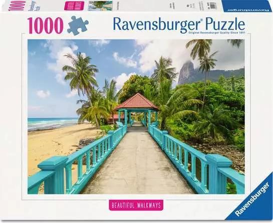 Colorful Bridge in Malaysia - Beautiful Walkways (Ravensburger 1000pc)