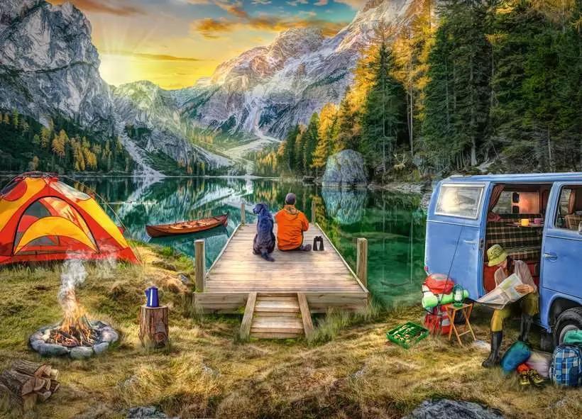 Calm Campsite (Ravensburger 1000pc)
