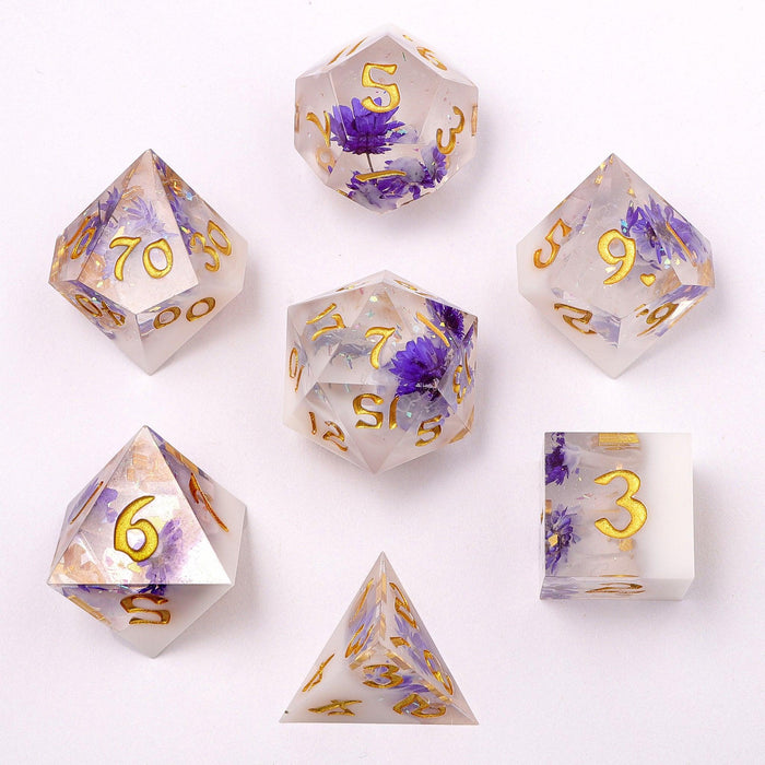 Captured Magic: Cloud Blossom (7-Die RPG Set)