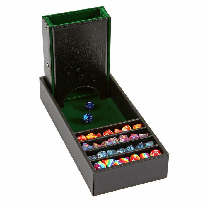 Citadel Dice Tower and Tray (Green)