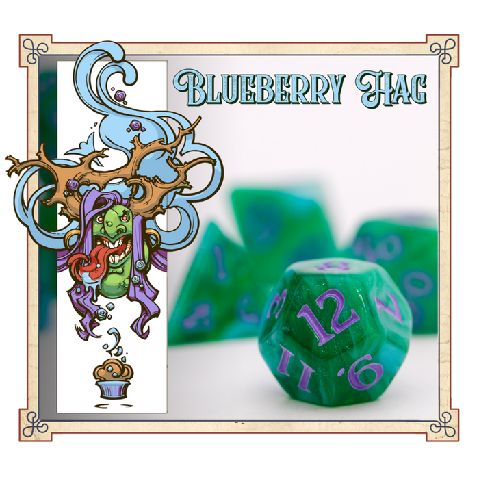 Scented Adventure Dice - Blueberry Hag