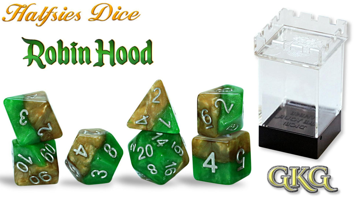 Halfsies: Robin Hood (7-Die RPG Set)