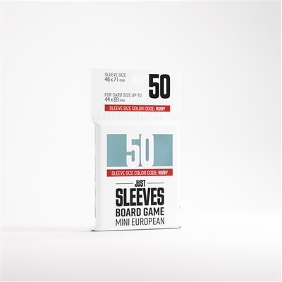 Just Sleeves Mini European (Ruby)