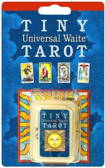 Tiny Universal Waite Tarot Keychain