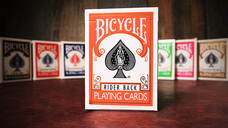 Bicycle Orange Playing Cards