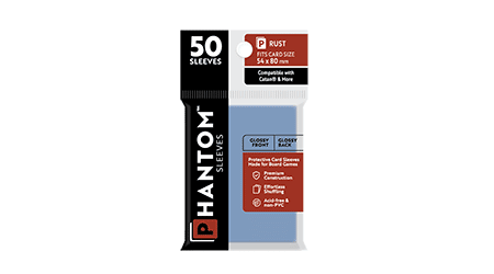 phantom card sleeves Phantom Sleeves: Rust Size (54mm x 80mm)
