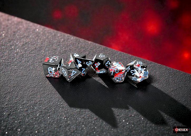 Brush Dark Side/blue (7-Die RPG Set)