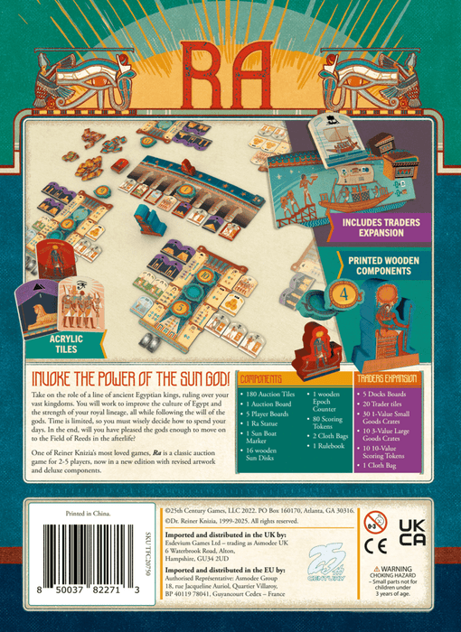 Ra Sun God Edition by Reiner Knizia