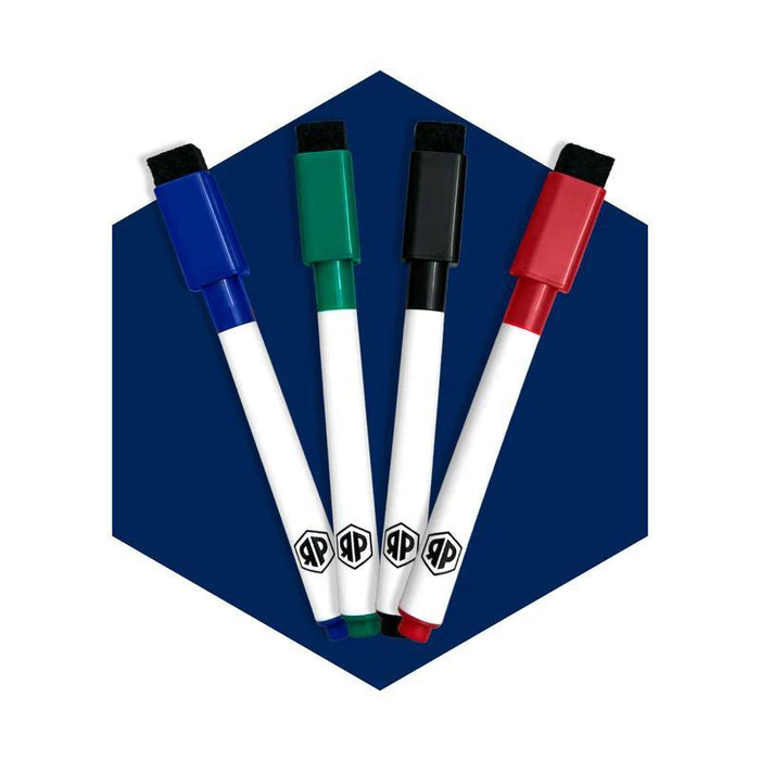 Dry-Erase Pens with Built-In Erasers