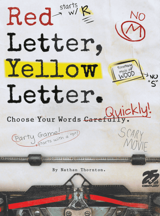Red Letter, Yellow Letter