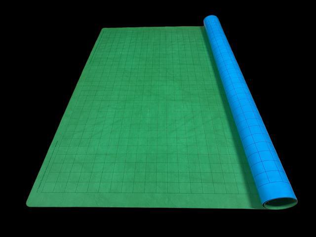 Reversible Blue/Green Megamat (1in Squares)