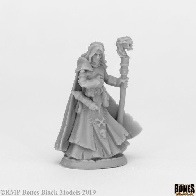 Reaper Bones: Dark Elf Male Wizard