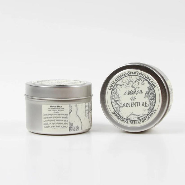 Aromas of Adventure - Wood Mill (4 oz Scented Candle)