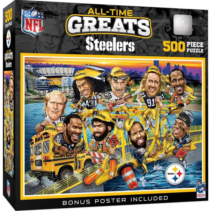 Pittsburgh Steelers All-Time Greats (Master Pieces 500pc)
