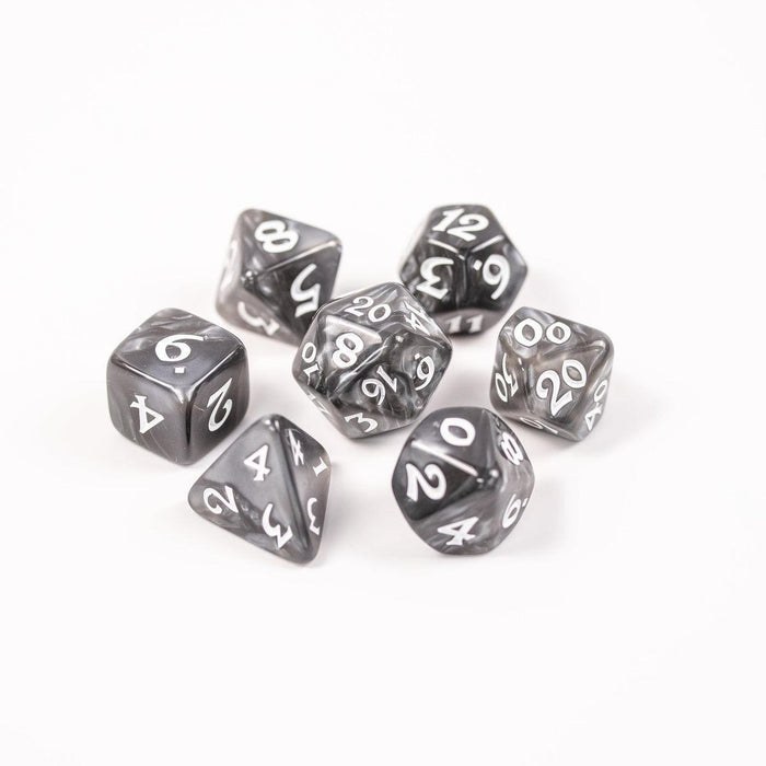 Elessia Essentials Gray (7-Die RPG Set)