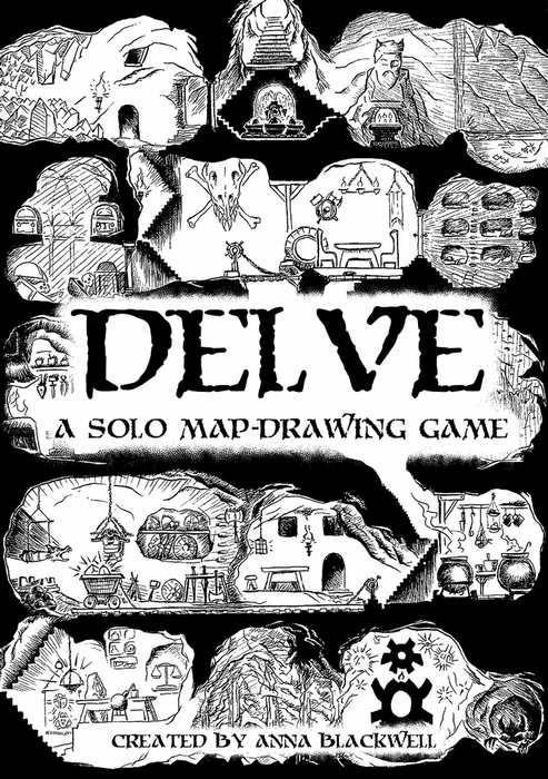Delve: A Solo Map-Drawing Game