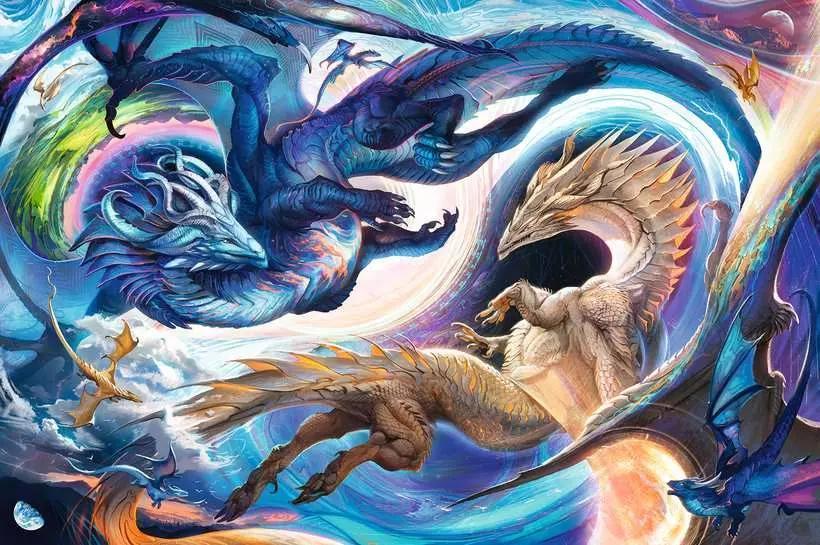 Dragon at Day and Night (Ravensburger 5000pc)