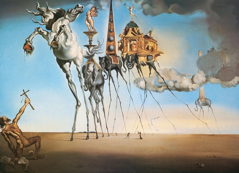 Salvador Dali - The Temptation of St. Anthony (Eurographics 1000 pc)