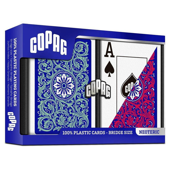 COPAG Neoteric Plastic Bridge Size Jumbo Index 2-Pack