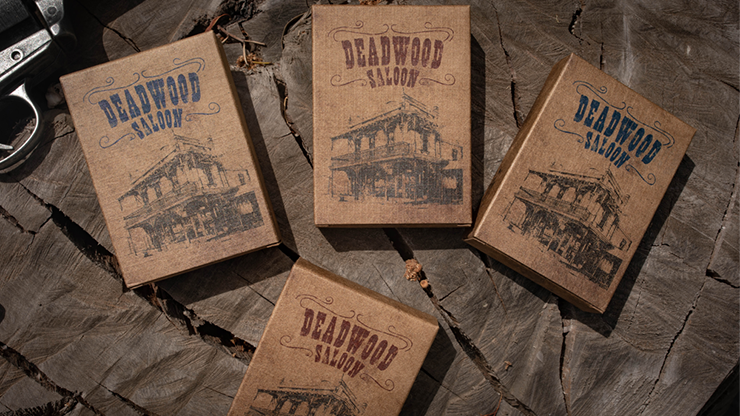 Deadwood (Marked) Red Playing Cards