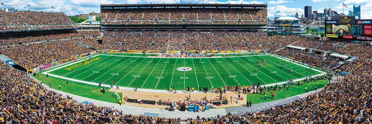 Steelers Stadium Center View Panoramic (Masterpieces 1000pc)