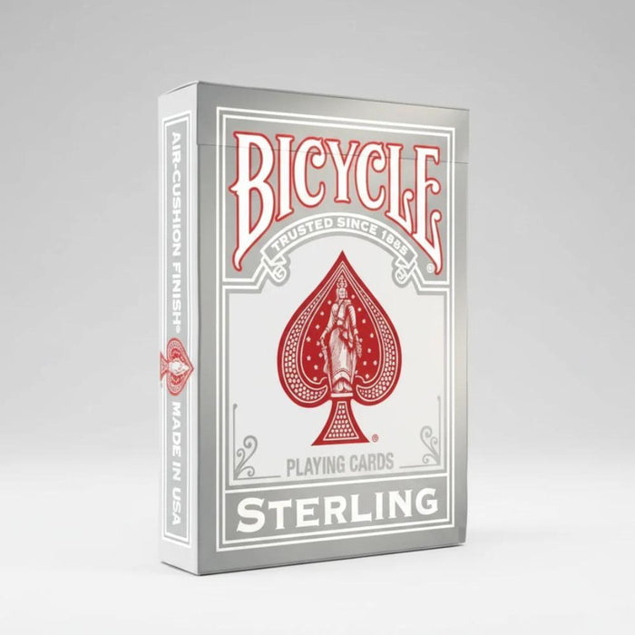 Bicycle Sterling Playing Cards (Red/Blue)
