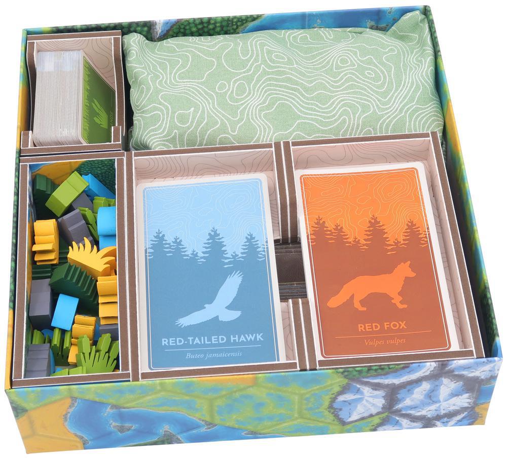 Folded Space: Cascadia Color Box Insert — Games Unlimited, LLC