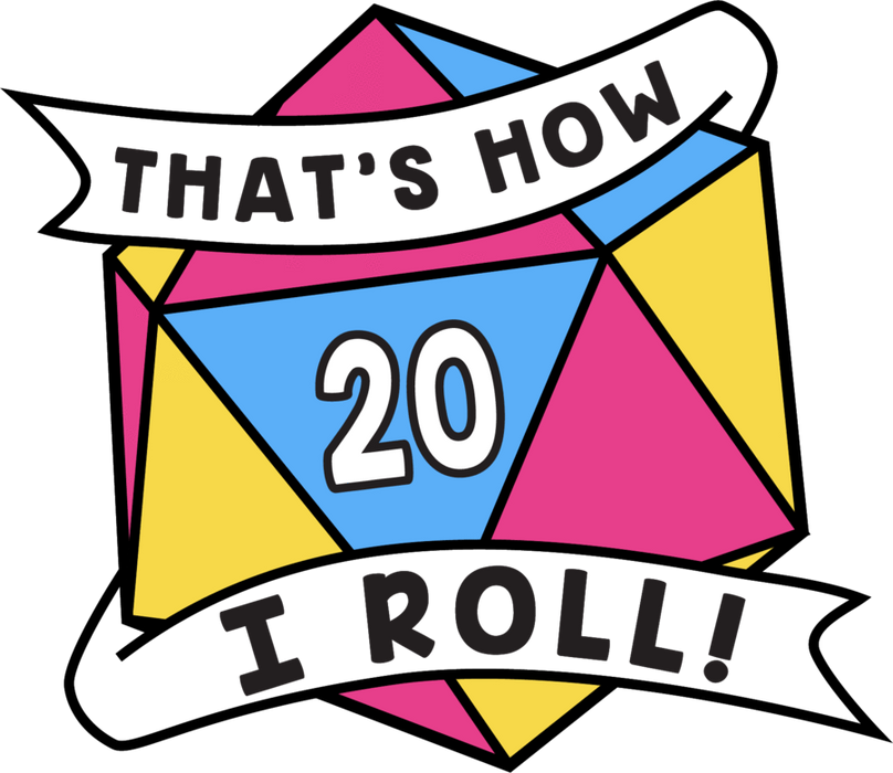 That's How I Roll Pride Pin: Pansexual