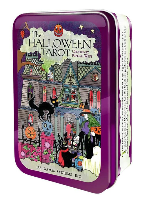 The Halloween Tarot Deck Tin