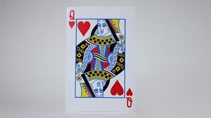Bicycle Jumbo Queen of Hearts/2 of Clubs
