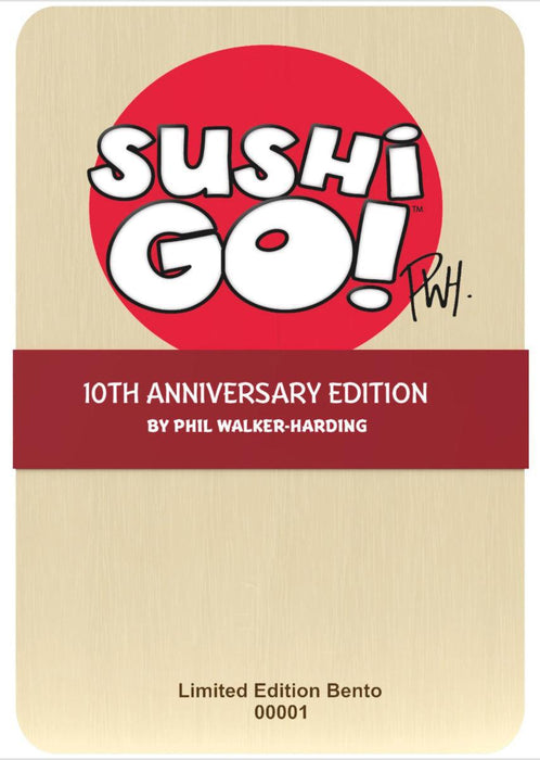 Sushi Go! 10th Anniversary Bento Box Limited Edition