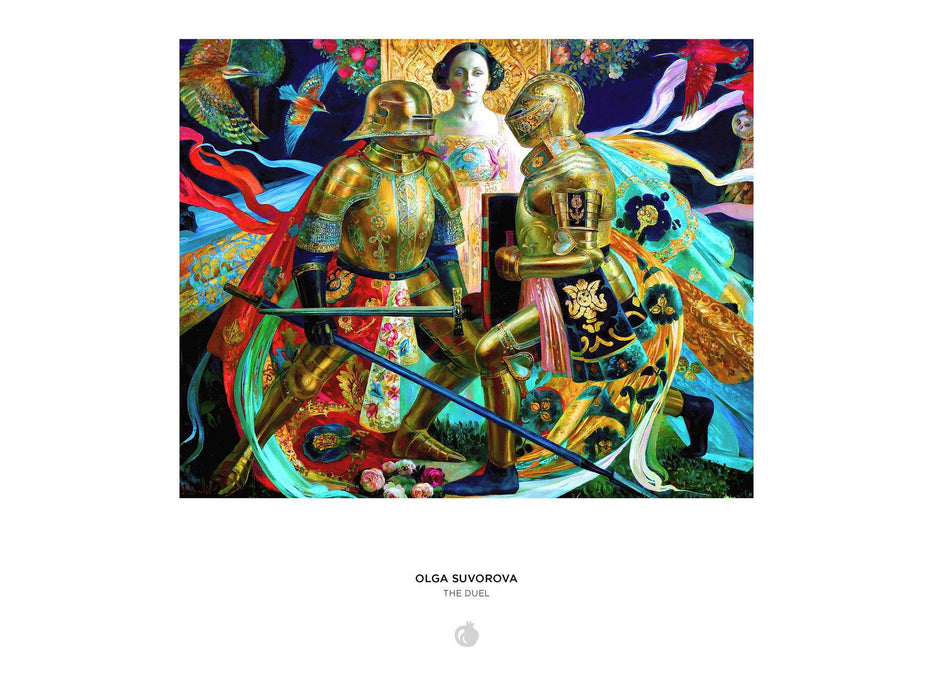 Olga Suvorova: The Duel (Pomegranate 1000pc)