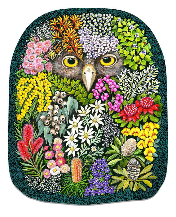 Artifact Puzzles - Sandi Rigby: Botanical Owl