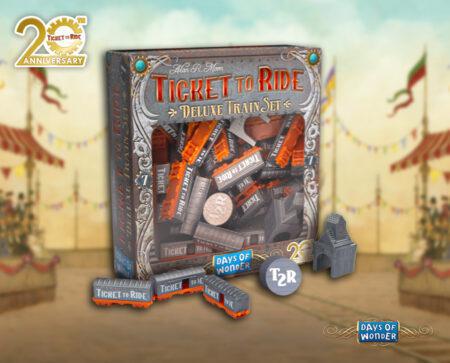 Ticket to Ride: Deluxe Train Set - Box Cars — Games Unlimited, LLC