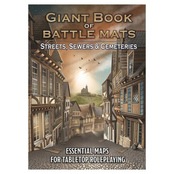 Giant Book of Battle Mats: Streets, Sewers & Cemeteries